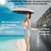 Small UV Protection Travel Umbrella Compact for Rain and Sun UPF 50+ Windproof Portable 42 inch Umbrella for Women and M