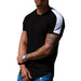 Mens Casual round Curved Hem T-Shirt Men Sport Fashion Short Sleeve T Shirts