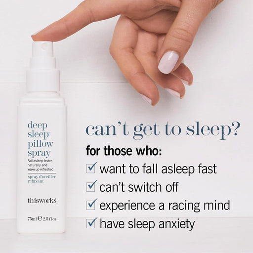 This Works Deep Sleep Pillow Spray 2.5 fl oz - Aromatherapy Sleep Mist
