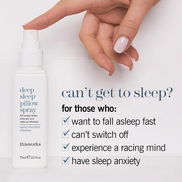This Works Deep Sleep Pillow Spray 2.5 fl oz - Aromatherapy Sleep Mist