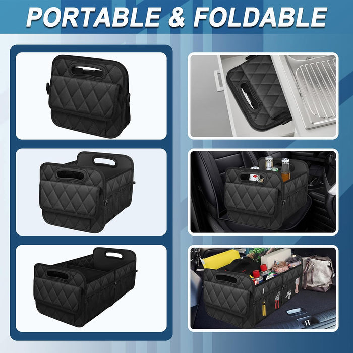 Car Trunk Organizer for SUV, Foldable Car Organizers and Storage