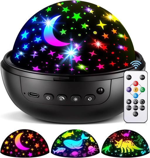 Night Light for Kids, 93 Lighting+3 Films Star Projector, Gift for 3-5