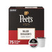 Peet's Coffee Coffee Pods, Dark Roast, Major Dickason's Blend, 75 K Cups