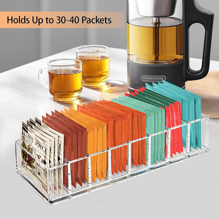 Tea Bag Organizer, Tea Holder, Tea Organizers and Storage, 1 Pack