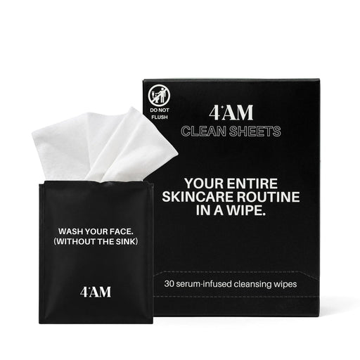 Clean Sheets Hydrating Micellar Skincare Wipes for Face, No Rinse, 30ct