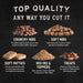 Freeze Dried Raw Chicken Hearts Cat Treats, 0.8 oz Bag