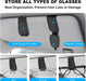 2 Pack Sunglass Holder for Car Visor, Magnetic, Easy to Hold