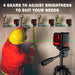 Self Leveling Laser Level 100ft, Green Cross Line with Tripod, 4 Brightness Modes & Pulse Function, Manual & Self-Leveli
