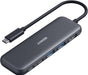 USB C Hub, 5-in-1 USBC to HDMI Splitter with 4K Display