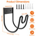Two-Pack Heavy-Duty Garden Hose Holders
