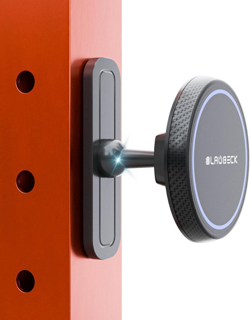 Magnetic Phone Holder for Gym, Stand for MagSafe and Android, Alloy Base