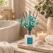 Reed Diffuser Set,3.38 fl oz (100 ml) - Ocean Mist&Sea Salt Oil Diffusers with 8 Reed Sticks,Home Fragrance Reed Diffuser for Bathroom Shelf Decor