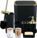 9PCS Black and Gold Bathroom Accessories Set