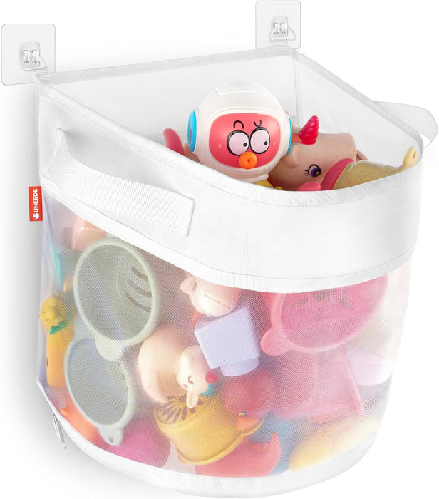 Bath Toy Organizer,4 Gallons Bathtub Toy Storage Organizer