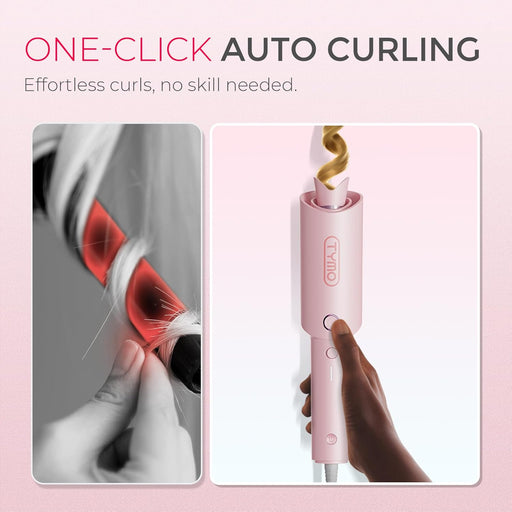 Automatic Rotating Curling Iron, CURLPRO Beach Waves Hair Curler