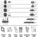 Cord Management Organizer Kit 4 Cable Sleeve split 192PCS Cable Management