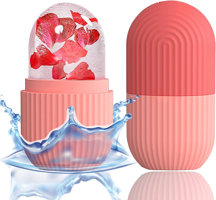 Ice Cube Roller Massager for Face, Eyes and Neck Naturally Conditioning and Skin Care,De-Puff Eye Bags,Reduce Migraine P