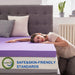 2 Inch Gel Memory Foam Mattress Topper, Twin Size
