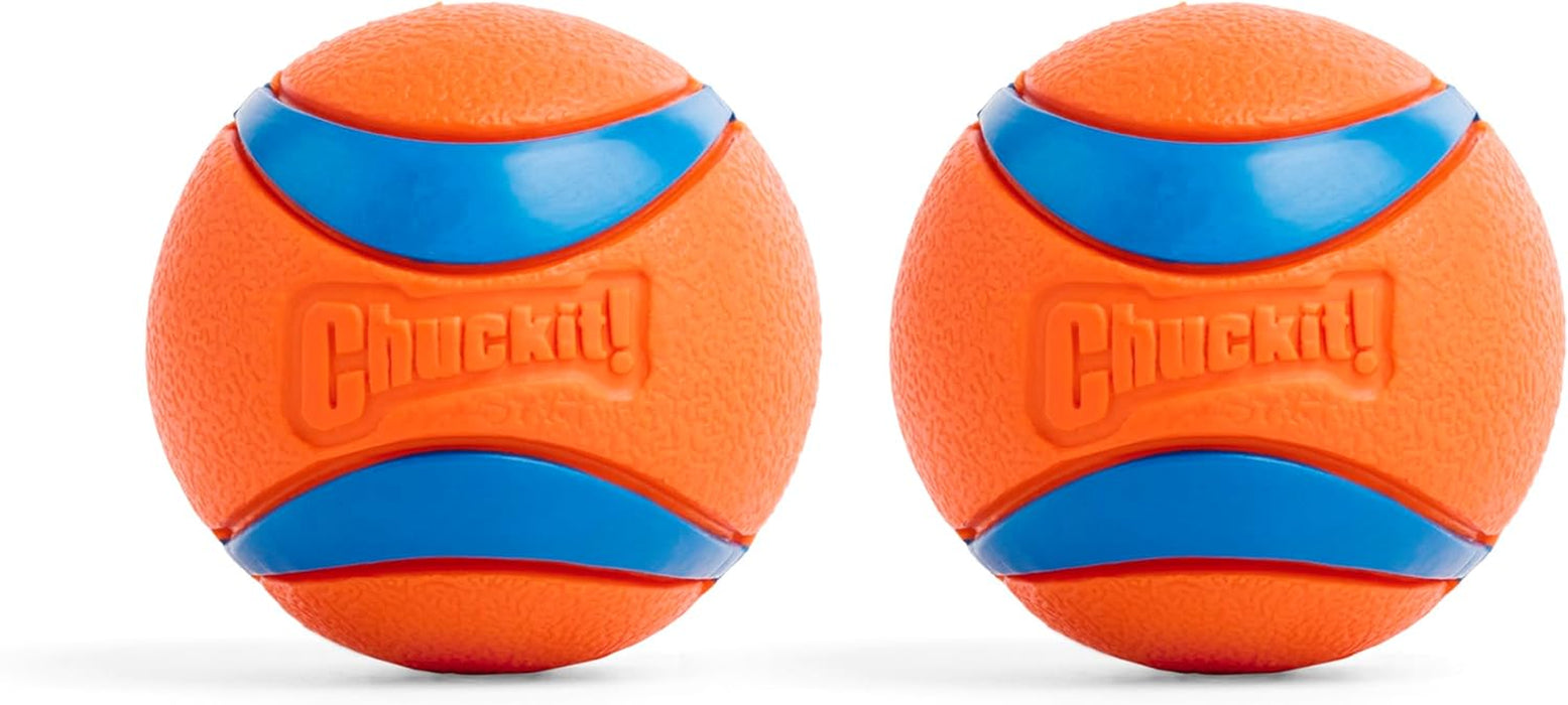 Ultra Ball Dog Toy, Durable Rubber, Medium 2.5-in, 2 Pack