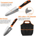 Gardening Tool Set,  Stainless Steel Heavy Duty Gardening Tool Set, with Non-Slip Rubber Grip, Storage Tote Bag, Outdoor Hand Tools, Ideal Gardening Gifts for Women
