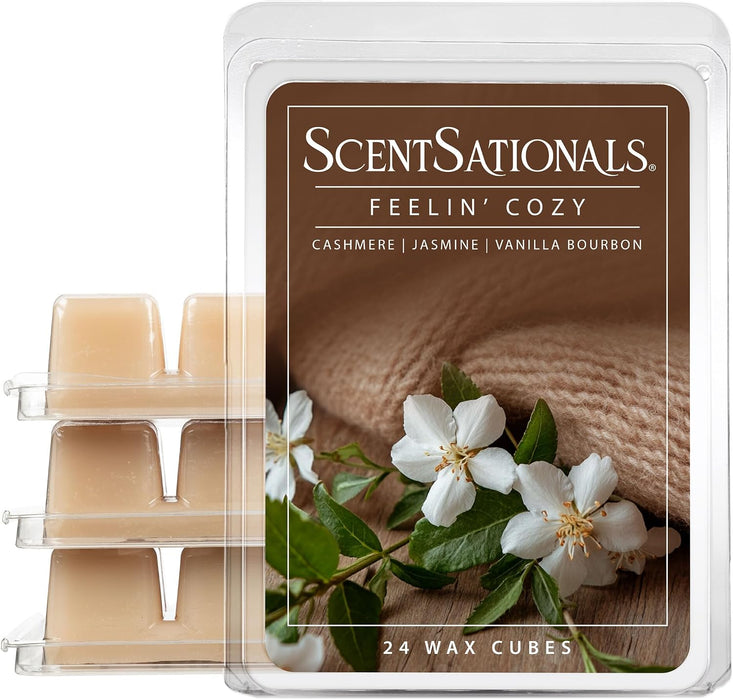 Feelin' Cozy - Cashmere Scented Wax Melts 10oz (24 Cubes)