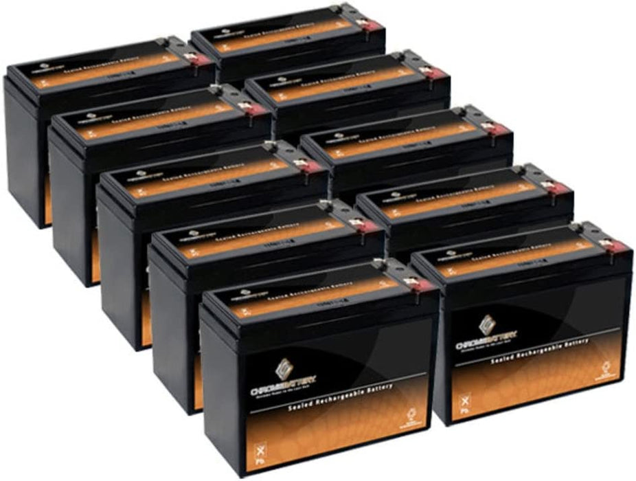 Rechargeable - 12V 10AH SLA Battery - for Electric Scooter Schwinn S180/Mongoose
