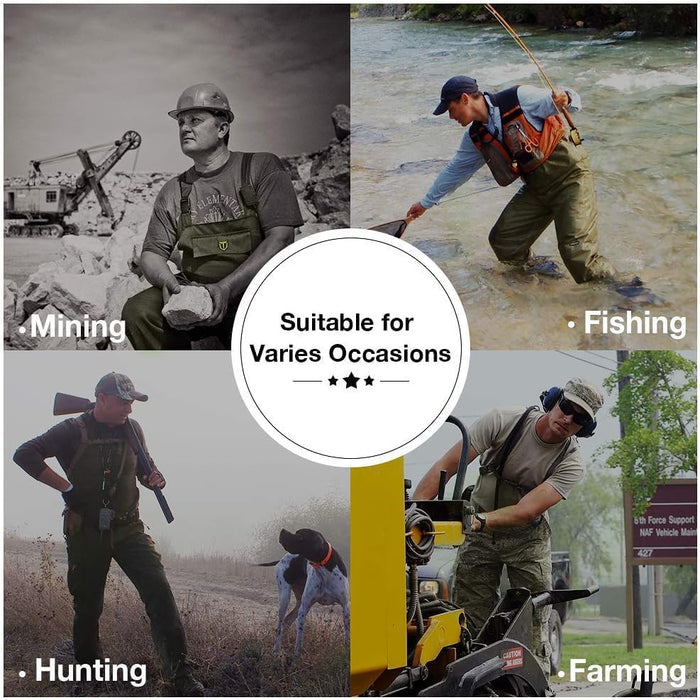 Chest Waders for Men Women, Waterproof Fishing Waders