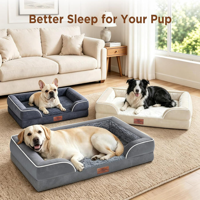 Waterproof Orthopedic Dog Bed for Extra Large Dogs