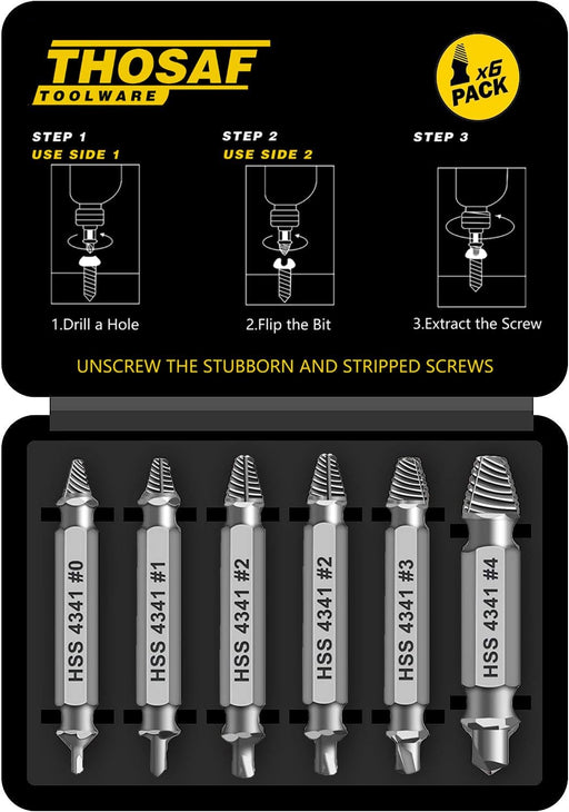 Damaged Screw Extractor Set,Christmas Stocking Stuffers for Adults Men Him