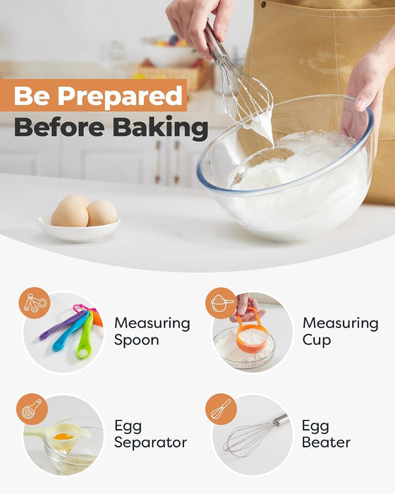 700 Cake Decorating Kit Baking Supplies Tools for Beginners & Pros