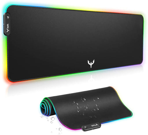 RGB Gaming Mouse Pad Extra Large Extended 31.5x12 Inch-Black