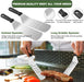 35PCS Griddle Accessories Kit, Flat Top Grill Accessories Set for Blackstone and Camp Chef, Grill Spatula Set with Enlarged Spatulas, Basting Cover, Scraper for Outdoor Barbecue