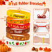 20PCS Fall Silicone Bracelets Party Favors Gifts Accessories