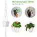 Two-Pack Cotton Rope Plant Hangers