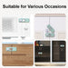 1/3/5PCS Child Proof Refrigerator Locks Cabinet Lock Fridge Locks for Kids Safety Baby Freezer Door Latches with Adhesive Tape