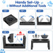 Elevated Dog Bowls Large Breed Raised Dogs Bowl Stand Large/Medium Sized Dog Slow Feeder Dogs Bowls Food Water Stands 5 Heights Adjustable 9/11/12/14in Pet Feeder Dish Station