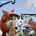 Bird Feeders for Outdoors 15" 6 Ports Chew-Resistant, Copper, 1PK