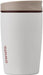 Owala SmoothSip Slider Insulated Stainless Steel Coffee Tumbler, Reusable Iced Coffee Cup, Hot Coffee Travel Mug, BPA Free 12 oz, Vanilla Bean