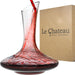 Large Elegant Crystal Wine Decanter with Built-in Aerator