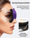 3 Pack Sleep Masks for Side Sleepers, True Blackout 3D Eye Mask for Sleeping, Zero Eye Pressure, Lash-Friendly, Adjustab