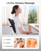 Back Massager with Heat, 3D Kneading Massage Pillow for Back, Neck, Shoulder, Leg Pain Relief Deep Tissue, Gifts for Women Men Mom Dad