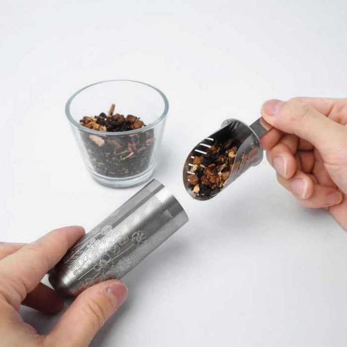 Tea Infuser Spoon For Loose Leaf Tea Stainless Steel Popsicle Tea Stick Tea Diffuser Long-Handle Tea Filter Easy to Carr