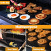 Grill Mats for Outdoor Grill, Grill Mat Non Stick Set of 5