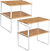 Cabinet Organizer Shelf, Set of 4 Spice Rack, Kitchen Storage