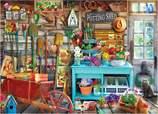 Hobby Haven The Potting Shed 1000 Piece Jigsaw Puzzle