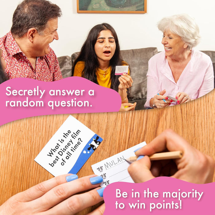 Herd Mentality: Funny Family Party Board Game for Game Night, 4-20 Players