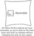 Bright Floral Indoor/Outdoor Throw Pillows, 2 Count, Lumbar - 11.5" x 18.5", Blue/Brown Pom Pom Play