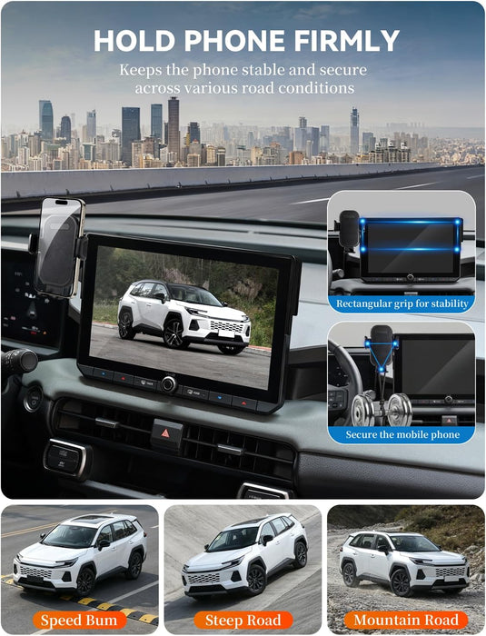 for 2026 Toyota RAV4 Phone Mount Holder 12.9-inch Screen