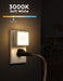 Night Lights Plug into Wall 2-Pack, 0.3W Plug in Night Light