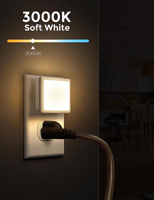 Night Light,Night Lights Plug into Wall, Dusk-to-Dawn Sensor